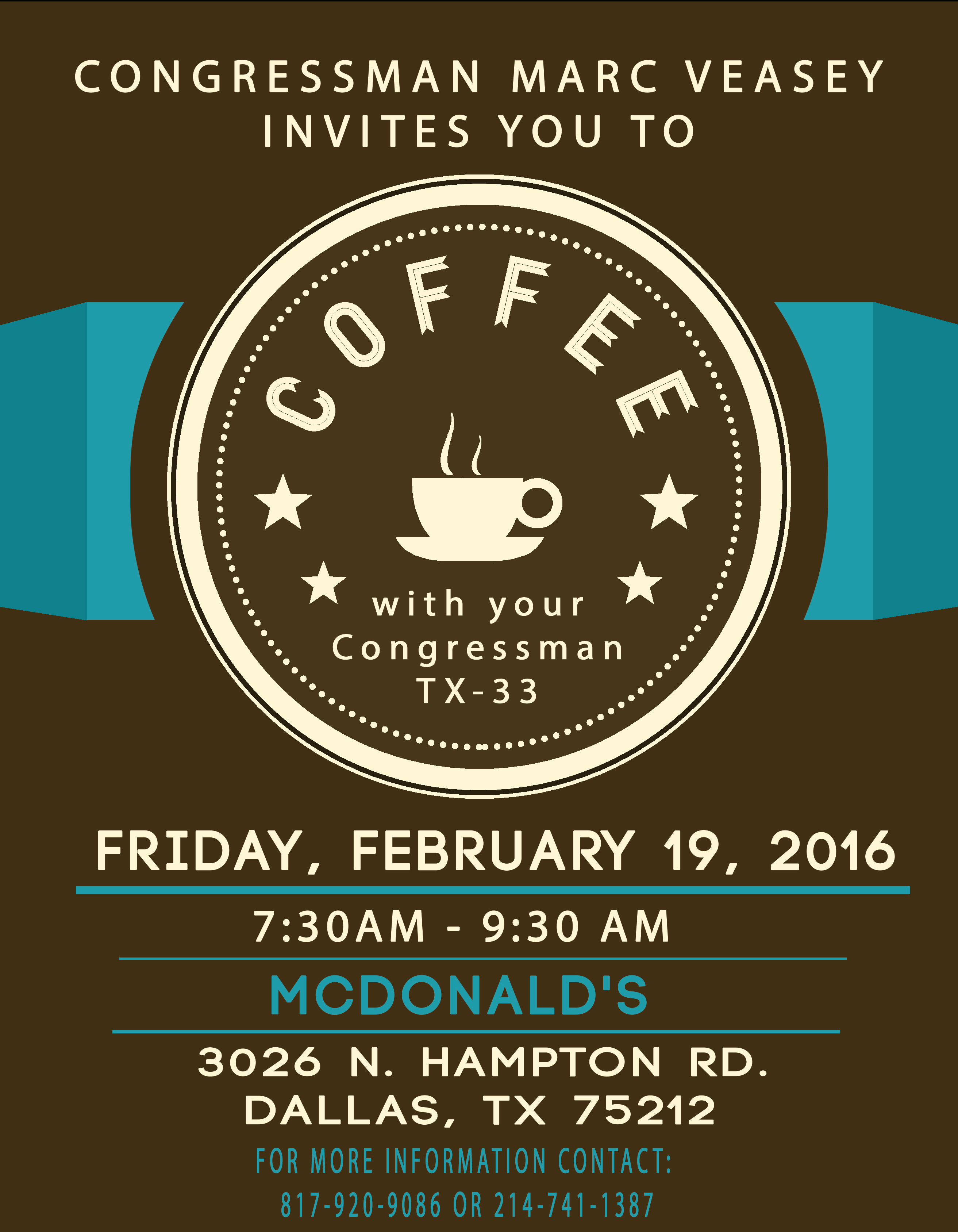 Coffee With Your Congressman