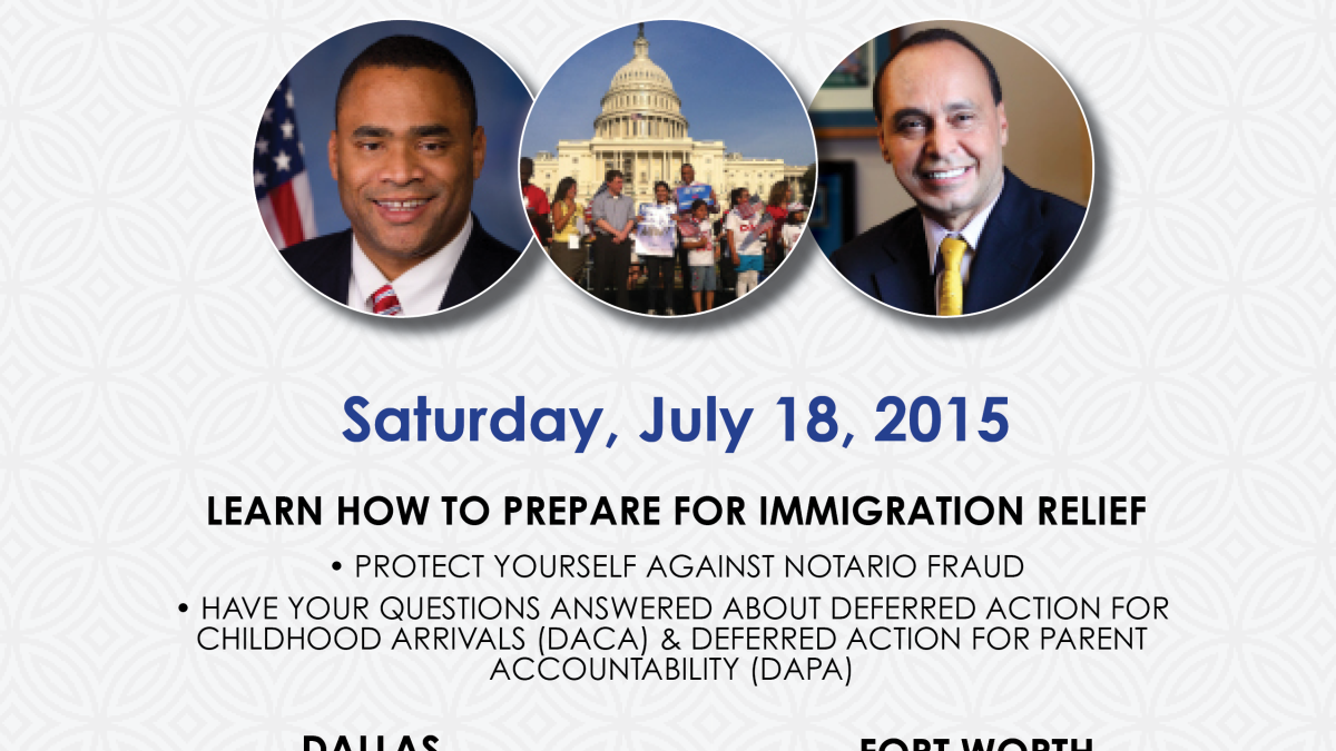 DACA / DAPA Informational Panel    July 2015