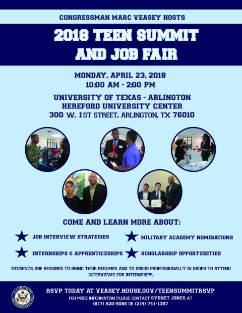 Teen Summit Job Fair 2017 