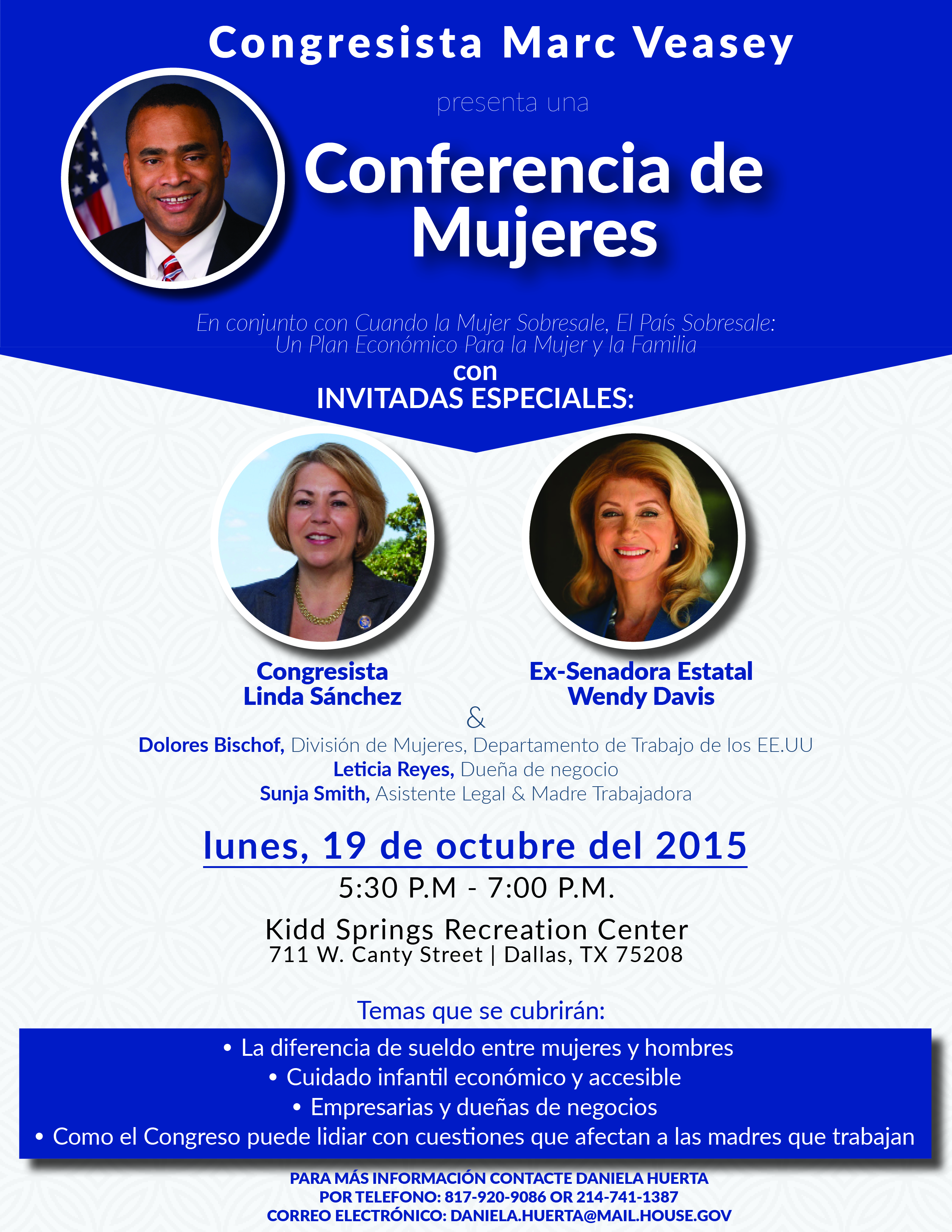 2015 Women's Conference Flyer  Spanish  