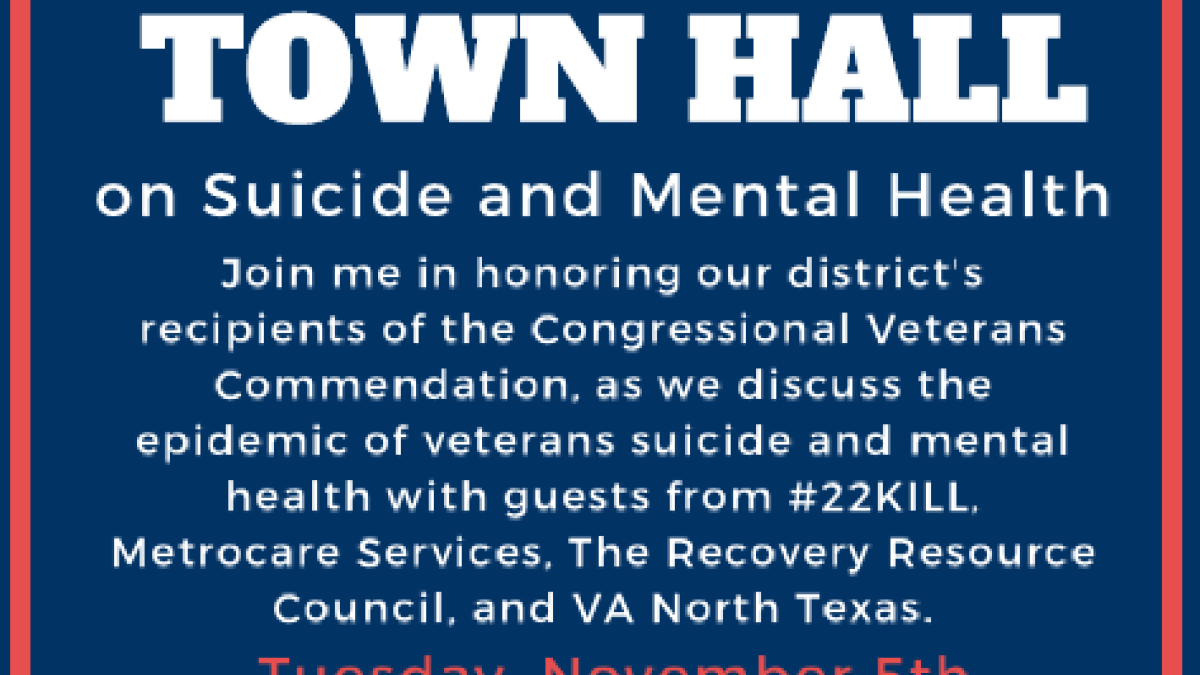 Veteran Town Hall Flyer