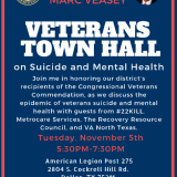 Veteran Town Hall Flyer