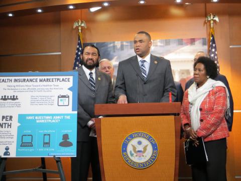 Rep. Veasey at TX Delegation Press Conference