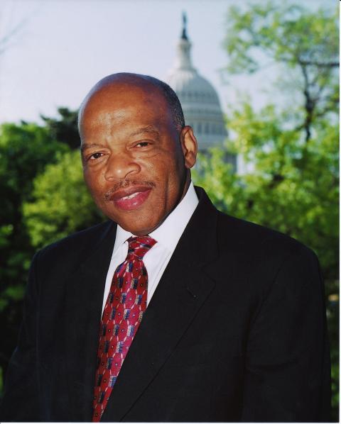 Congressman John Lewis, Co  Chair of the Congressional Voting Rights Caucus