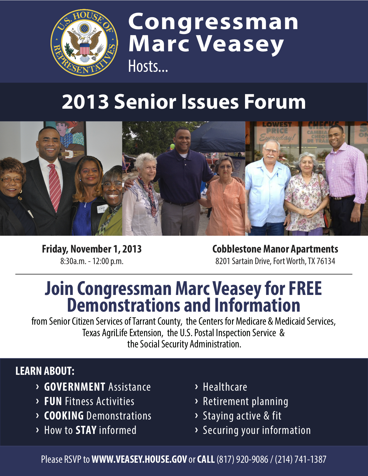 Senior Issue Forum Flyer 