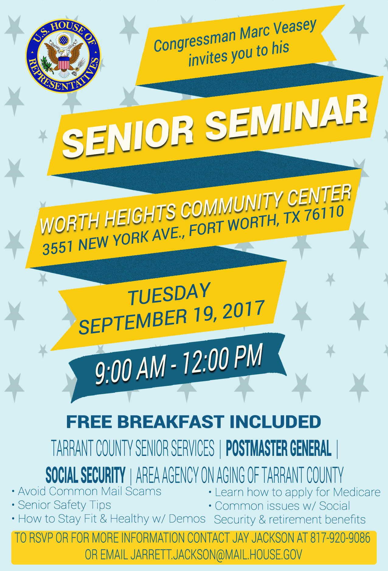 Senior Issues Forum Flyer FW 2017 