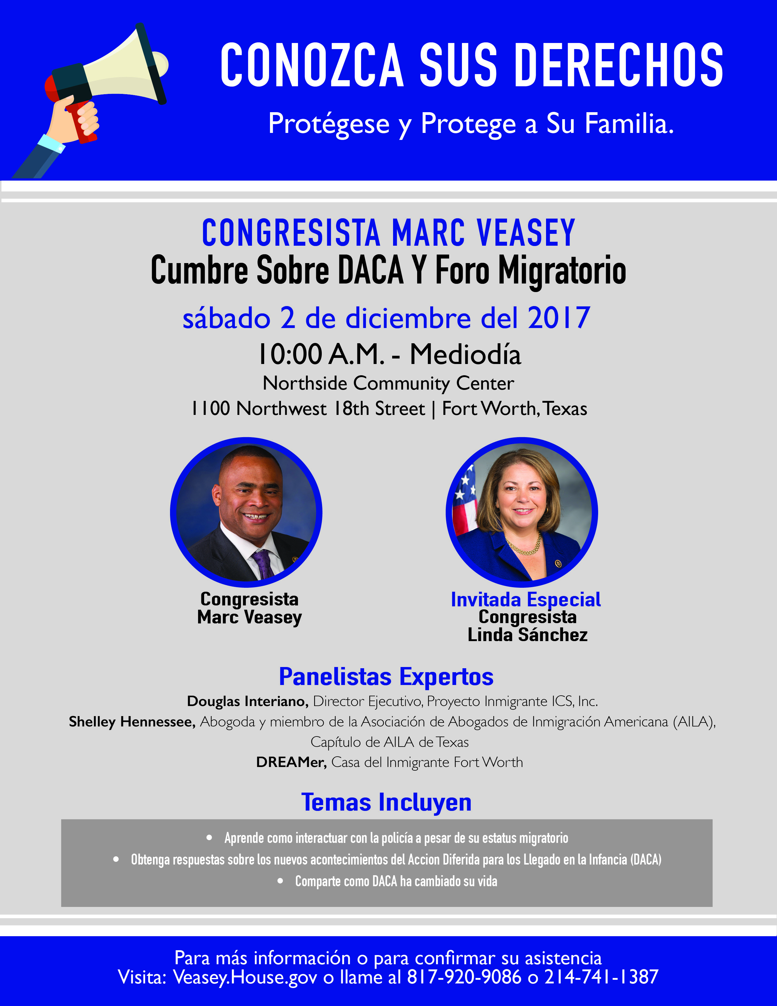 Spanish Dec. 2017 DACA Summit Know Your Rights Flyer FINAL